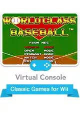 World Class Baseball Wii Front Cover