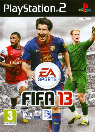 FIFA 13 PlayStation 2 Front Cover