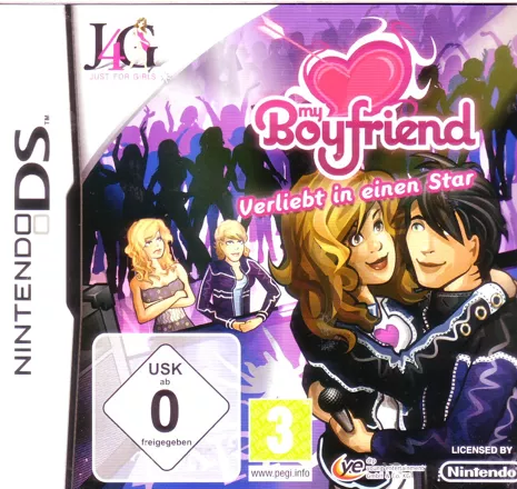 My Boyfriend: Verliebt in einen Star Nintendo DS Front Cover