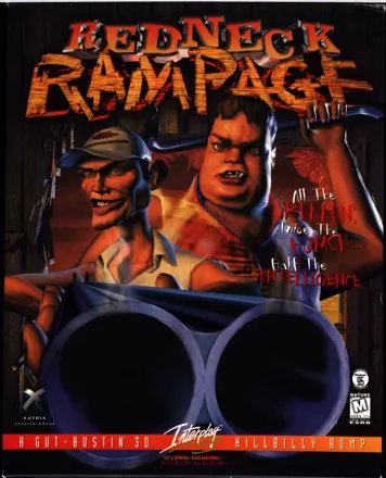 Redneck Rampage DOS Front Cover