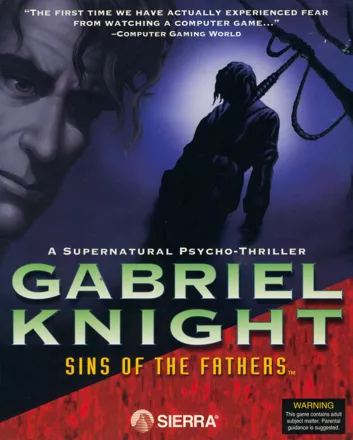 Gabriel Knight: Sins of the Fathers DOS Front Cover