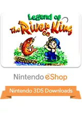 Legend of the River King GB Nintendo 3DS Front Cover