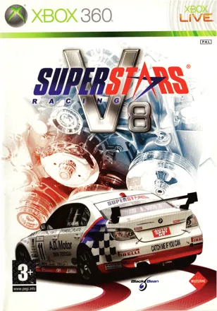 Superstars V8 Racing Xbox 360 Front Cover