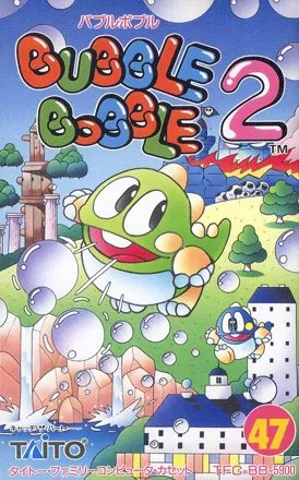 Bubble Bobble Part 2 NES Front Cover