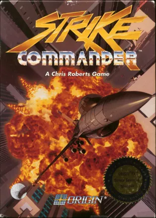 Strike Commander DOS Front Cover