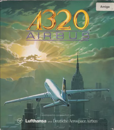 A320 Airbus: Edition USA Amiga Front Cover