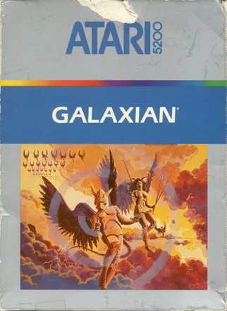 Galaxian Atari 5200 Front Cover