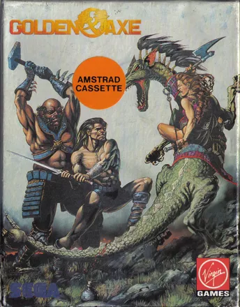 Golden Axe Amstrad CPC Front Cover