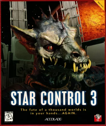 Star Control 3 DOS Front Cover