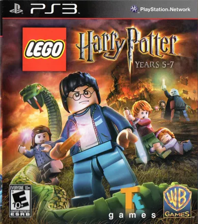 LEGO Harry Potter: Years 5-7 PlayStation 3 Front Cover