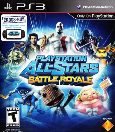 PlayStation All-Stars Battle Royale PlayStation 3 Front Cover