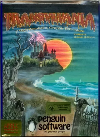 Transylvania Apple II Front Cover