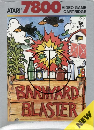 Barnyard Blaster Atari 7800 Front Cover