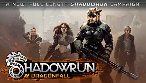 Shadowrun: Dragonfall Windows Front Cover