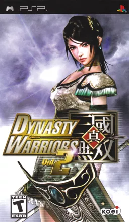 Dynasty Warriors Vol.2 PSP Front Cover