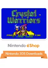 Crystal Warriors Nintendo 3DS Front Cover