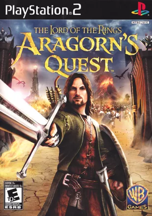The Lord of the Rings: Aragorn&#x27;s Quest PlayStation 2 Front Cover