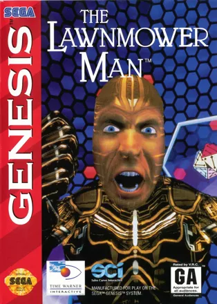 The Lawnmower Man Genesis Front Cover
