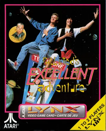 Bill &#x26; Ted&#x27;s Excellent Adventure Lynx Front Cover