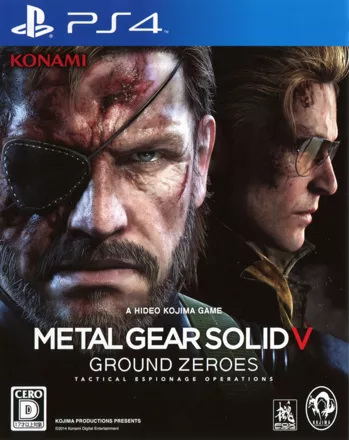 Metal Gear Solid V: Ground Zeroes PlayStation 4 Front Cover
