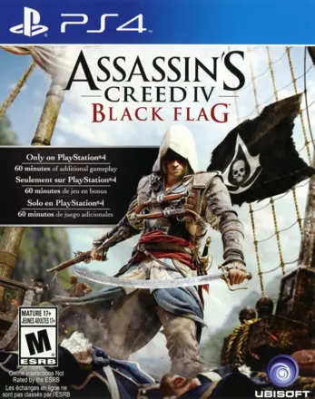 Assassin&#x27;s Creed IV: Black Flag PlayStation 4 Front Cover