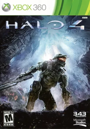 Halo 4 Xbox 360 Front Cover