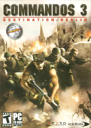Commandos 3: Destination Berlin Windows Front Cover