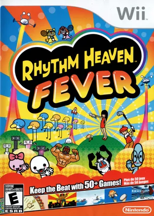 Rhythm Heaven Fever Wii Front Cover