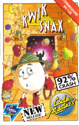 Kwik Snax Commodore 64 Front Cover