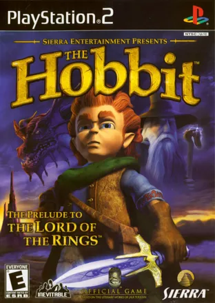 The Hobbit PlayStation 2 Front Cover