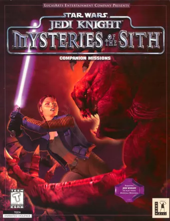 Star Wars: Jedi Knight - Mysteries of the Sith Windows Front Cover