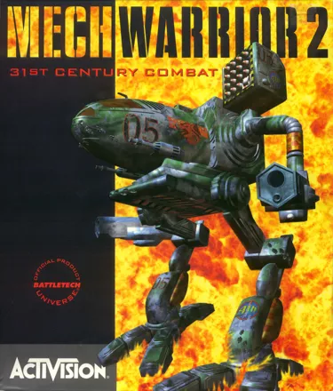 MechWarrior 2: 31st Century Combat DOS Front Cover