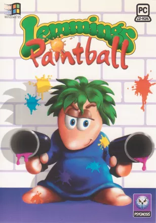 Lemmings Paintball Windows Front Cover