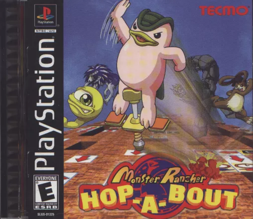 Monster Rancher Hop-A-Bout PlayStation Front Cover
