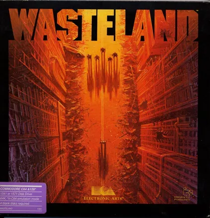 Wasteland Commodore 64 Front Cover
