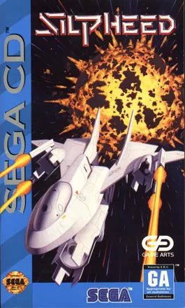 Silpheed SEGA CD Front Cover