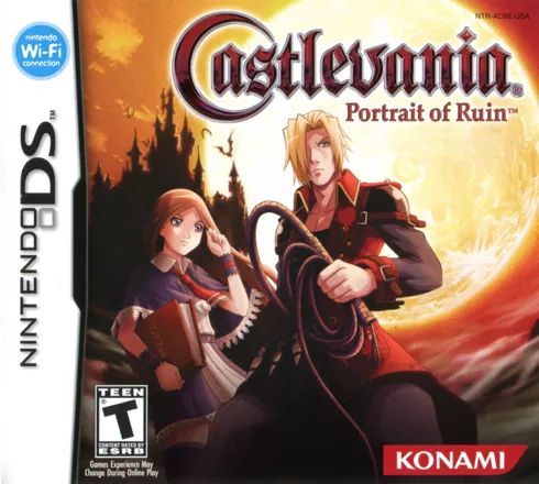 Castlevania: Portrait of Ruin Nintendo DS Front Cover