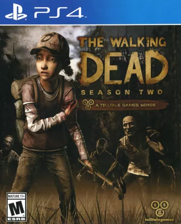 The Walking Dead: Season Two PlayStation 4 Front Cover