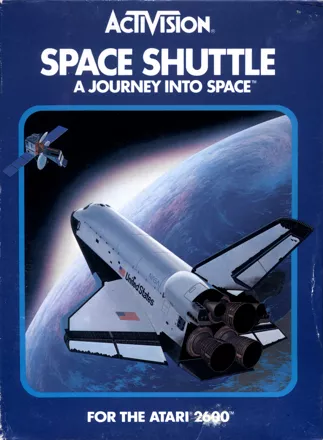 Space Shuttle: A Journey into Space Atari 2600 Front Cover