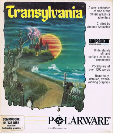 Transylvania Commodore 64 Front Cover