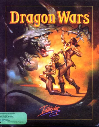Dragon Wars DOS Front Cover