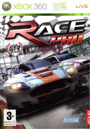 Race Pro Xbox 360 Front Cover