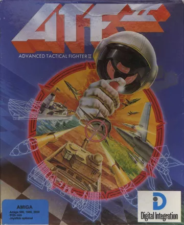 Airstrike USA Amiga Front Cover