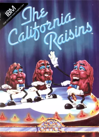 The California Raisins DOS Front Cover