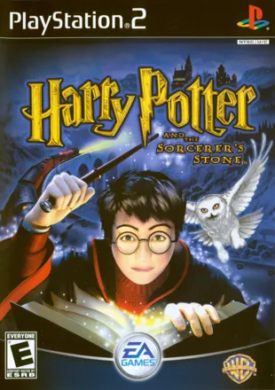 Harry Potter and the Sorcerer&#x27;s Stone PlayStation 2 Front Cover