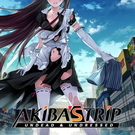 Akiba&#x27;s Trip: Undead &#x26; Undressed PlayStation 3 Front Cover