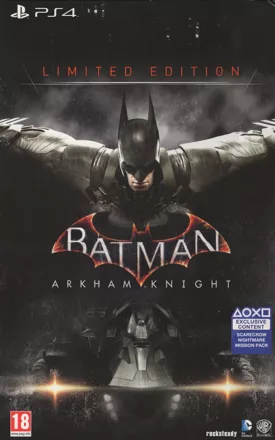 Batman: Arkham Knight (Limited Edition) PlayStation 4 Front Cover