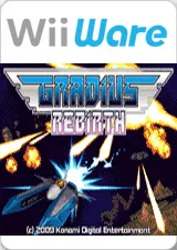 Gradius ReBirth Wii Front Cover
