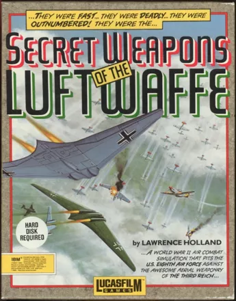Secret Weapons of the Luftwaffe DOS Front Cover