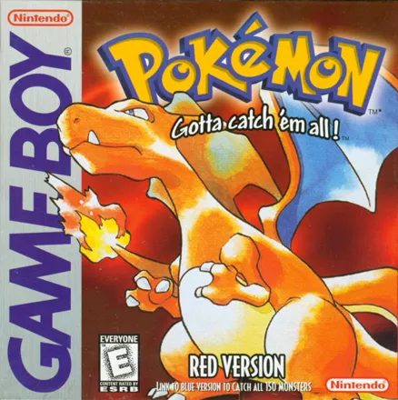 Pok&#xE9;mon Red Version Game Boy Front Cover